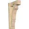 Ekena Millwork Balboa Block Rough Sawn Outlooker, Douglas Fir, 6"W x 14"D x 26"H OUT06X14X26BOA05RDF - alternate 1